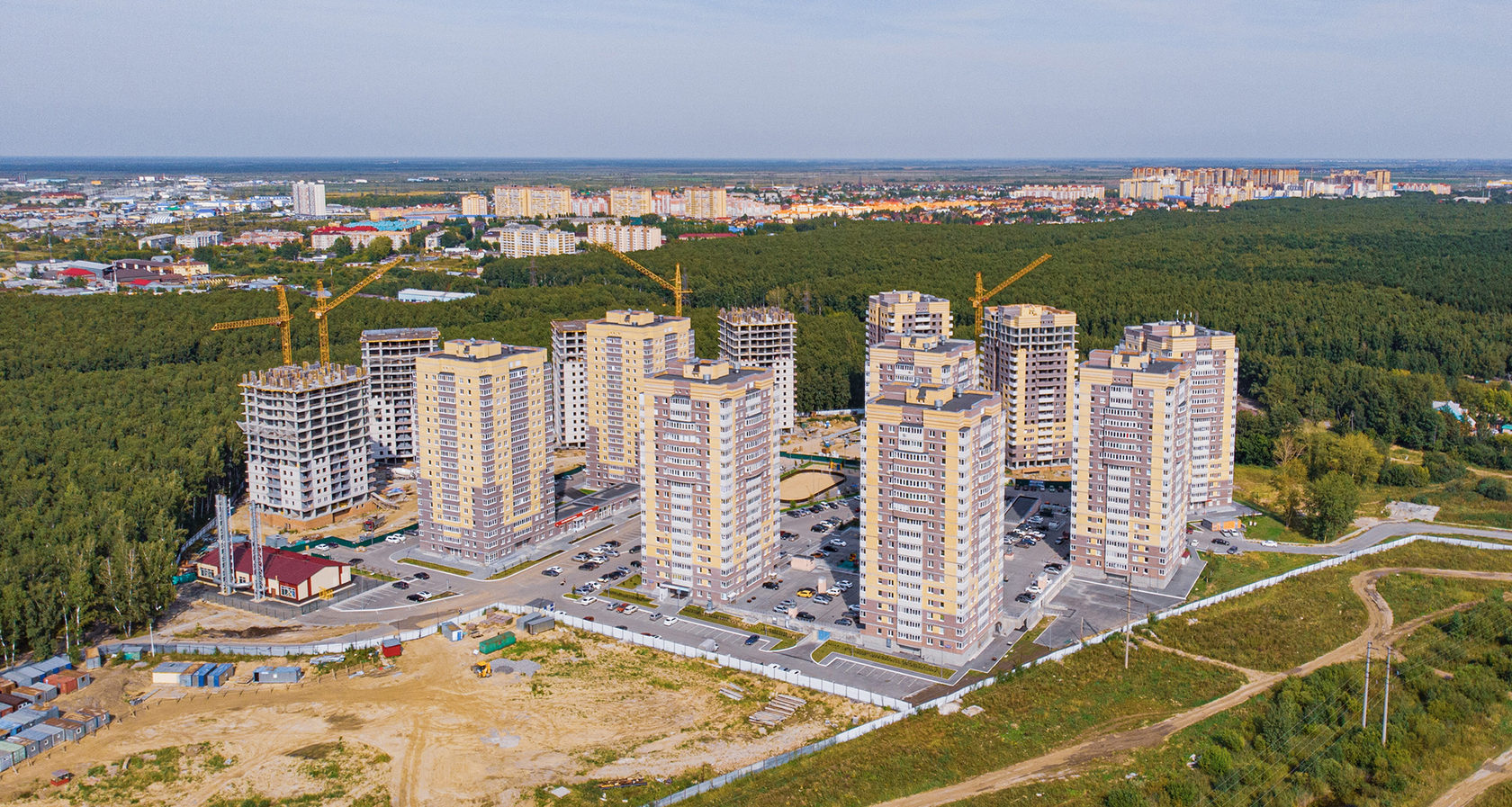 В Тюмени строят масштабный жилой комплекс «Горизонт» - 2 декабря 2019 -  72.ру